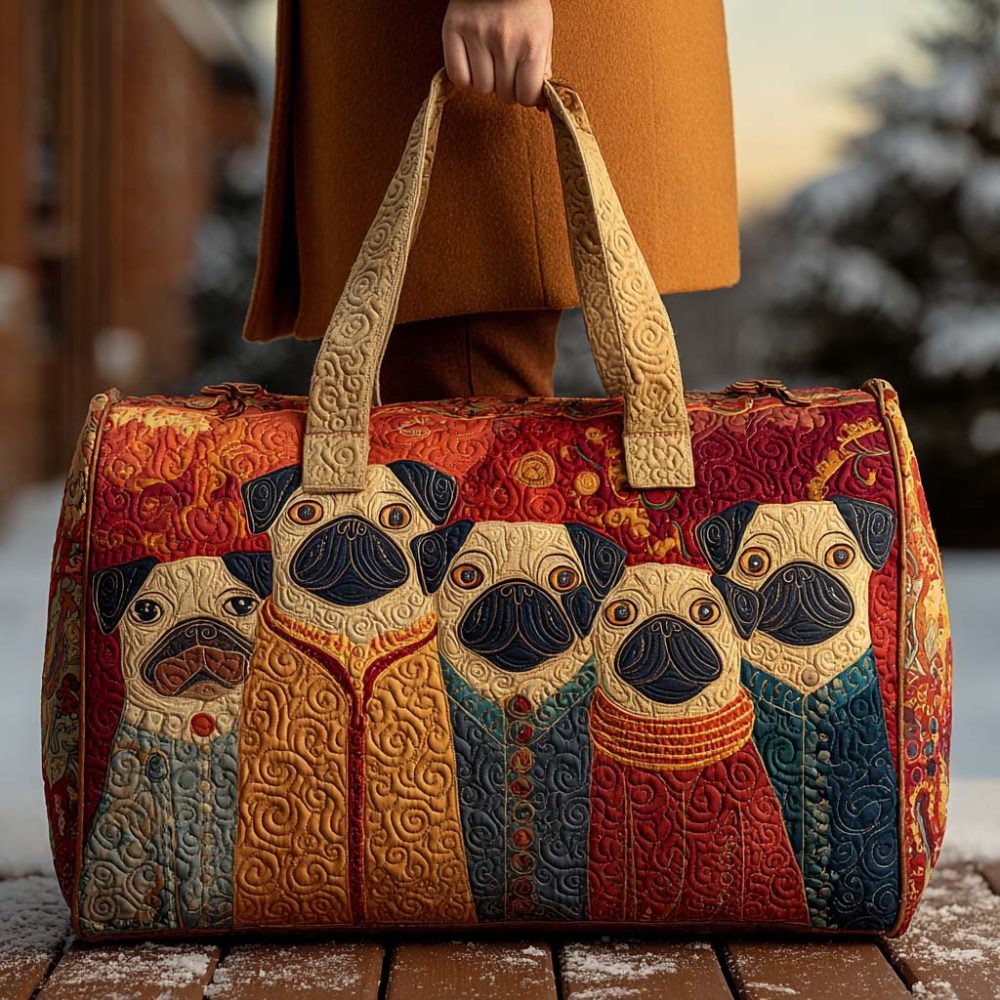 Wiggle Nose Quilted Duffle Bag