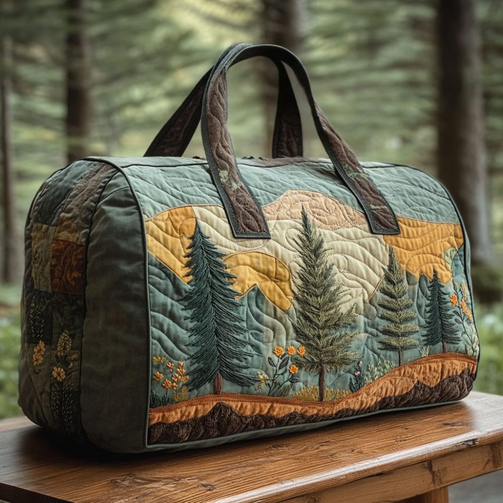 Wild Creek Quilted Duffle Bag