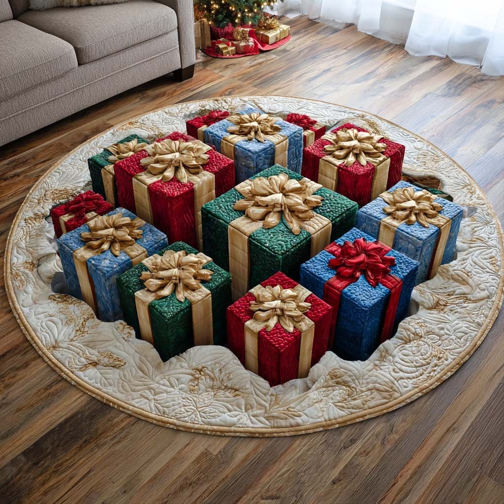 Gift Wonderland Round Carpet 