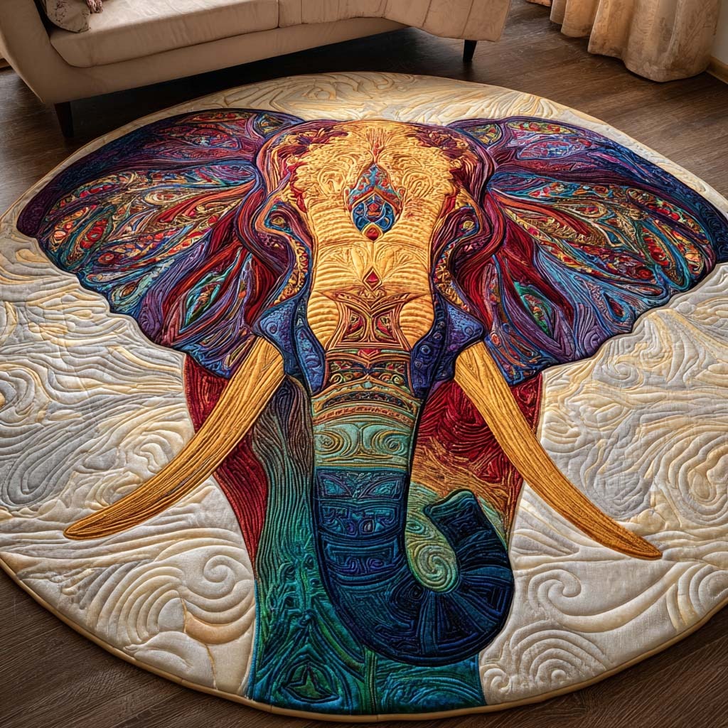 Calm Journey Round Carpet