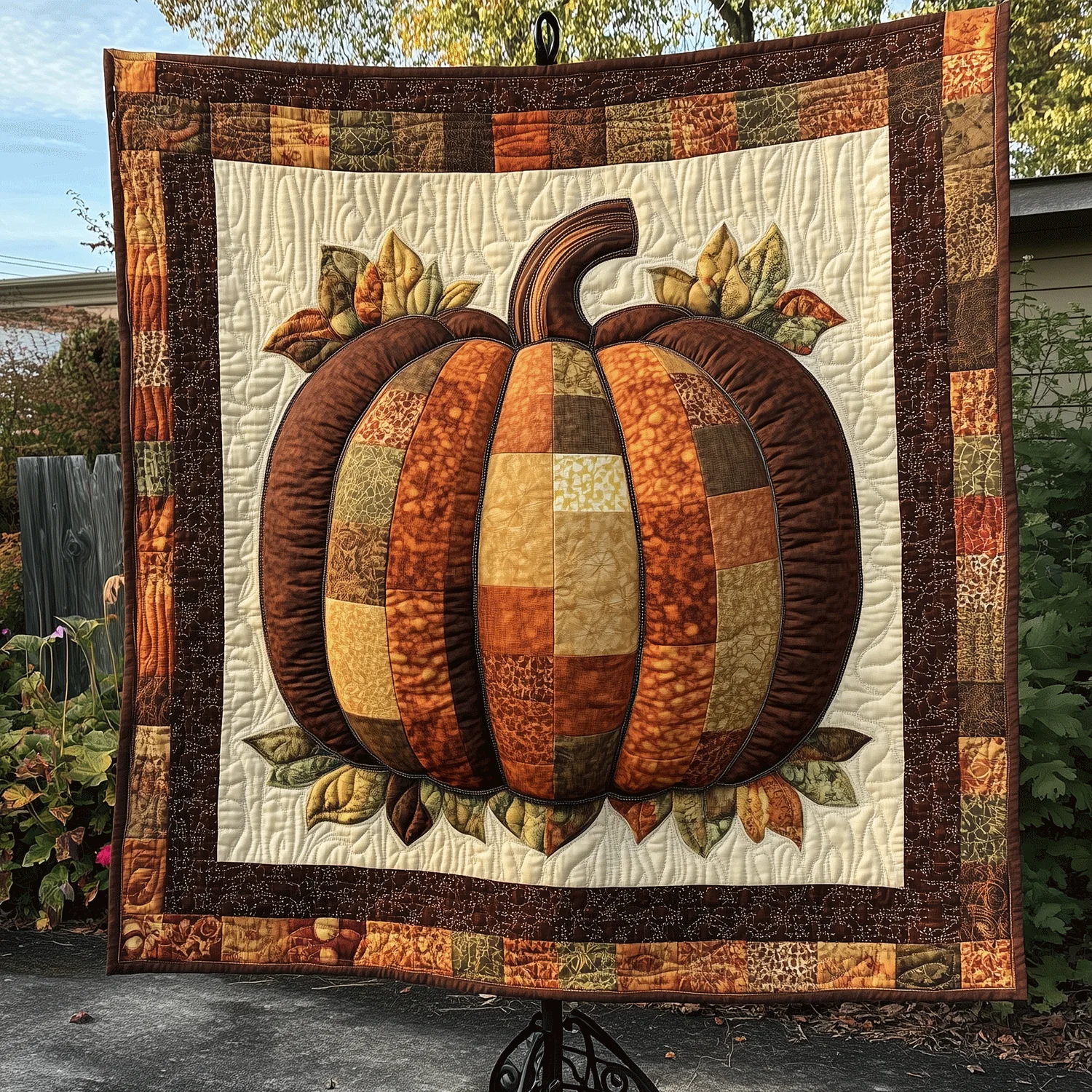Autumn Quilted Blanket