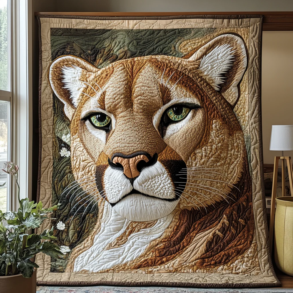 Puma Glaze Quilted Blanket