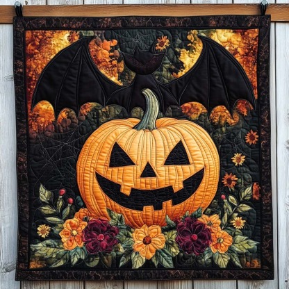 Halloween Quilted Blanket 