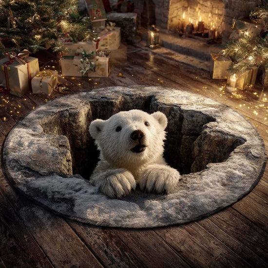 Bear Round Carpet