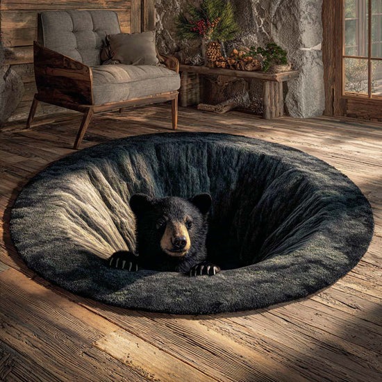 Bear Round Carpet