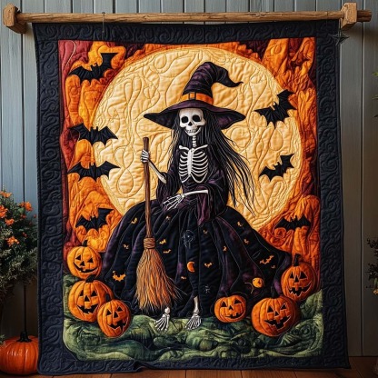 Halloween Quilted Blanket 