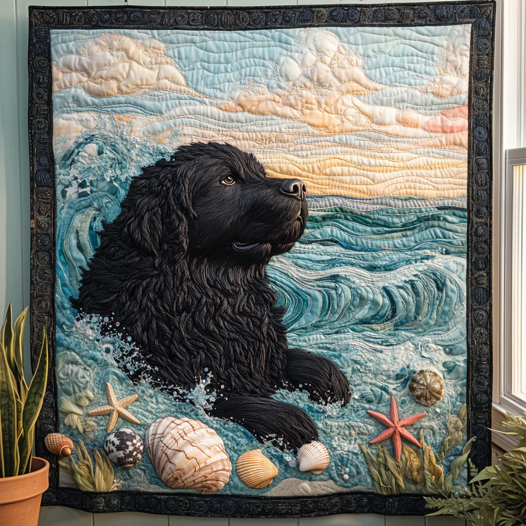 Water Rescue Wonders Quilted Blanket