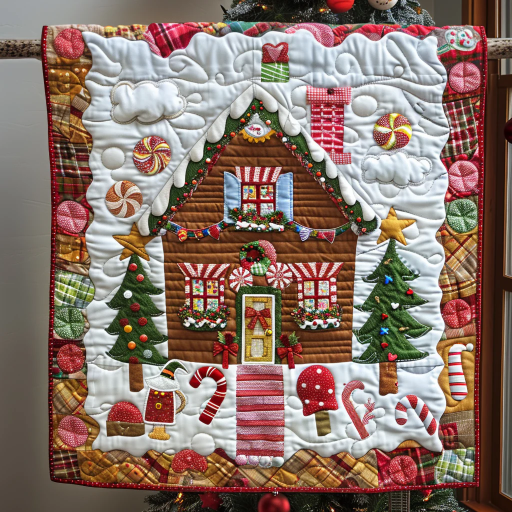 X-mas Quilted Blanket 