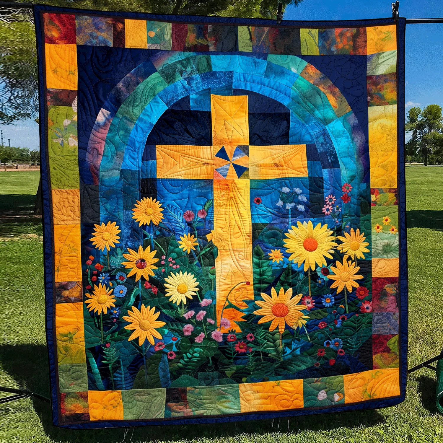 Christian Quilted Blanket