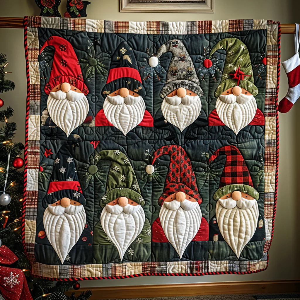 X-mas Quilted Blanket 