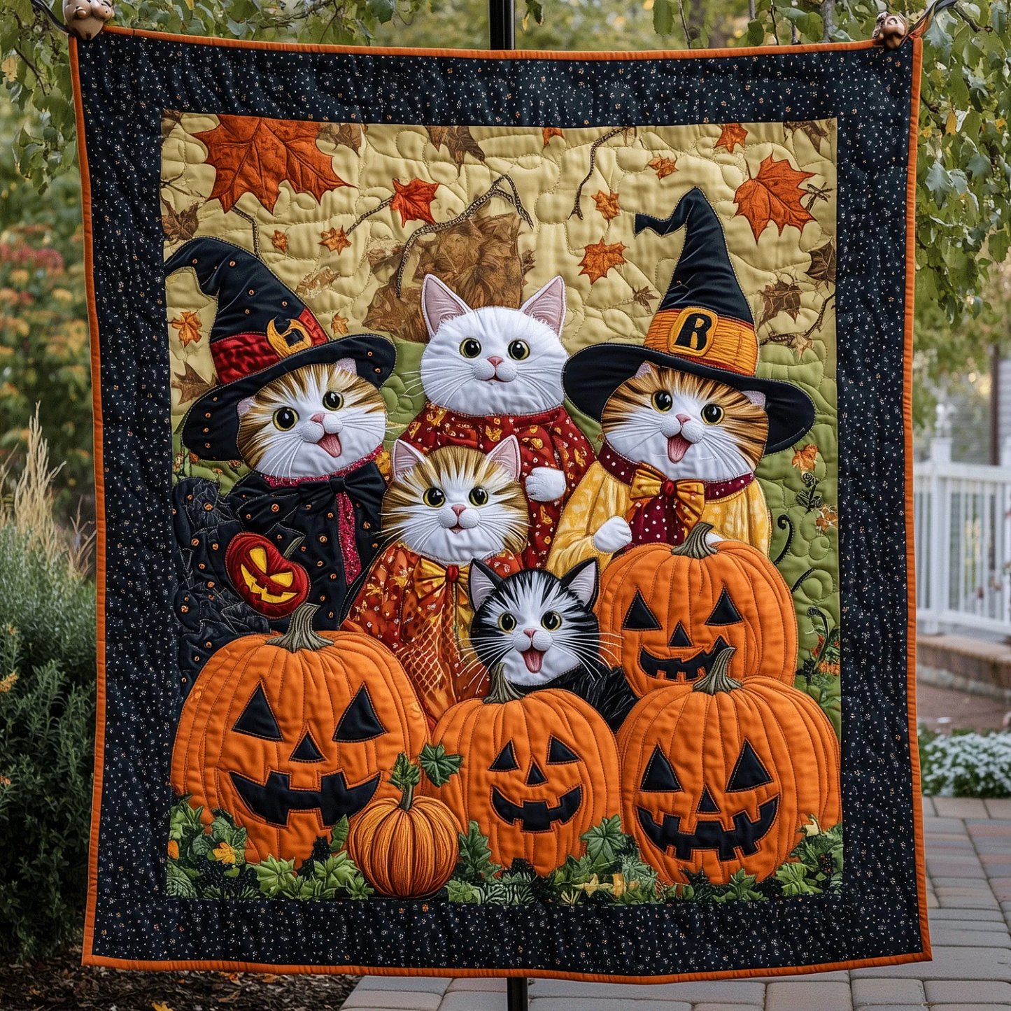 Autumn Quilted Blanket