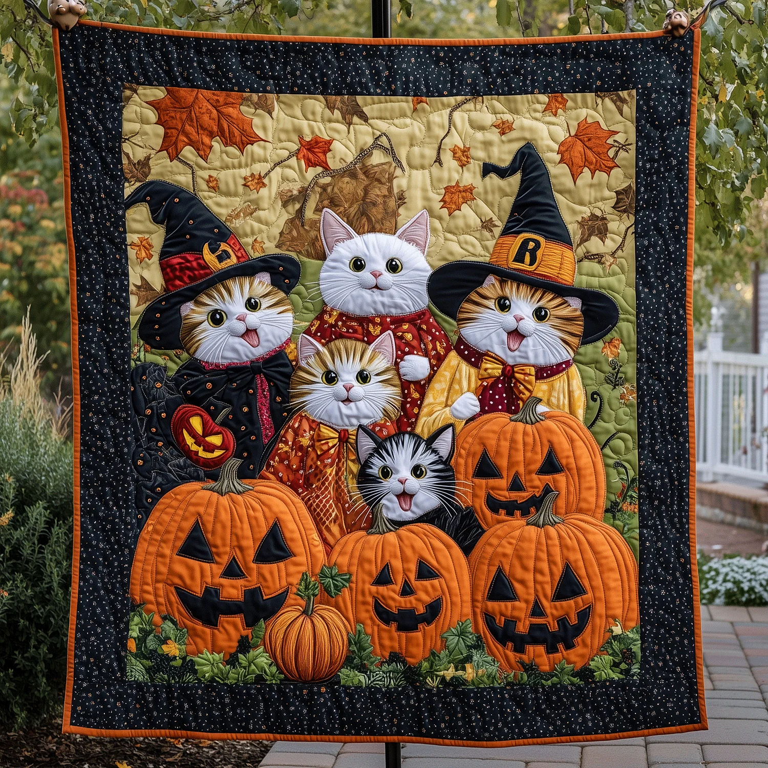 Autumn Quilted Blanket