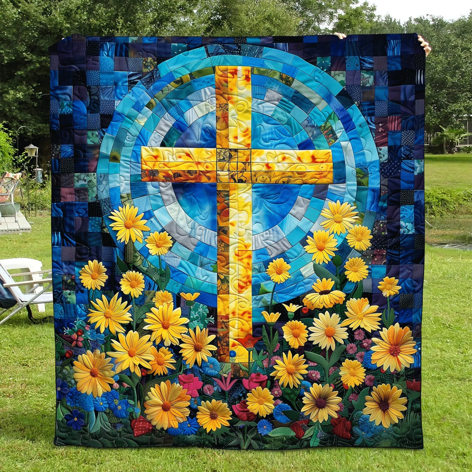 Christian Quilted Blanket