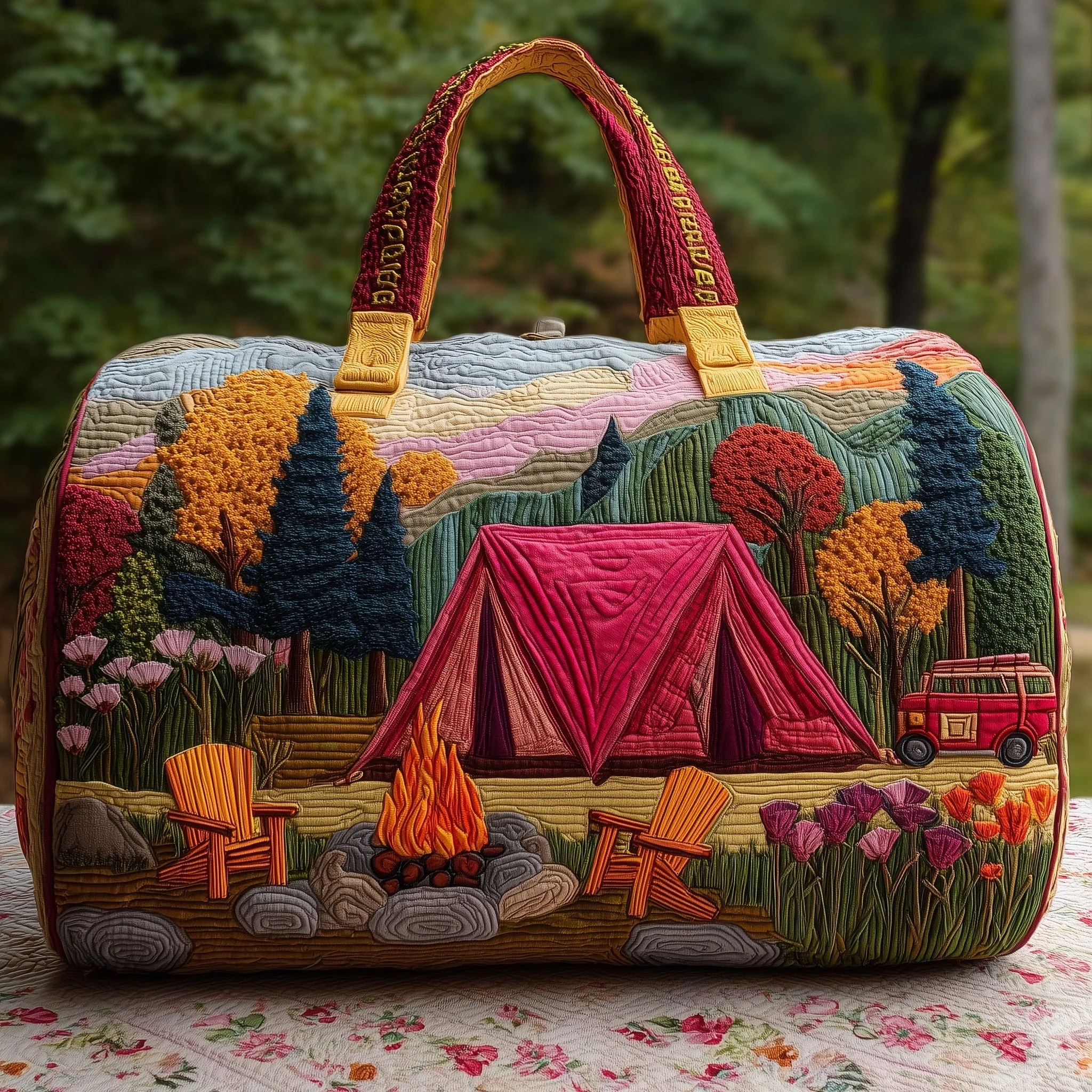 Camper Quilted Duffle Bag GFTOMA3260