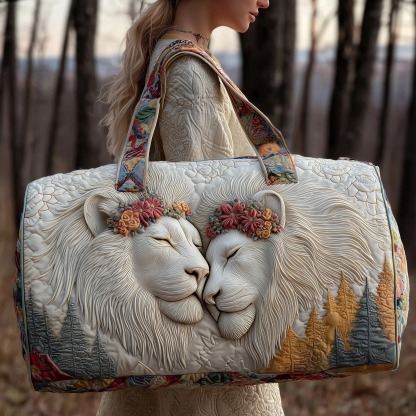 Lion Quilted Duffle Bag GFTOMA3400