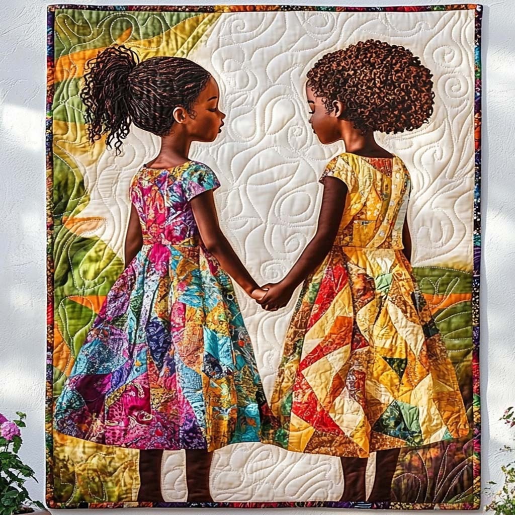 African Quilted Blanket