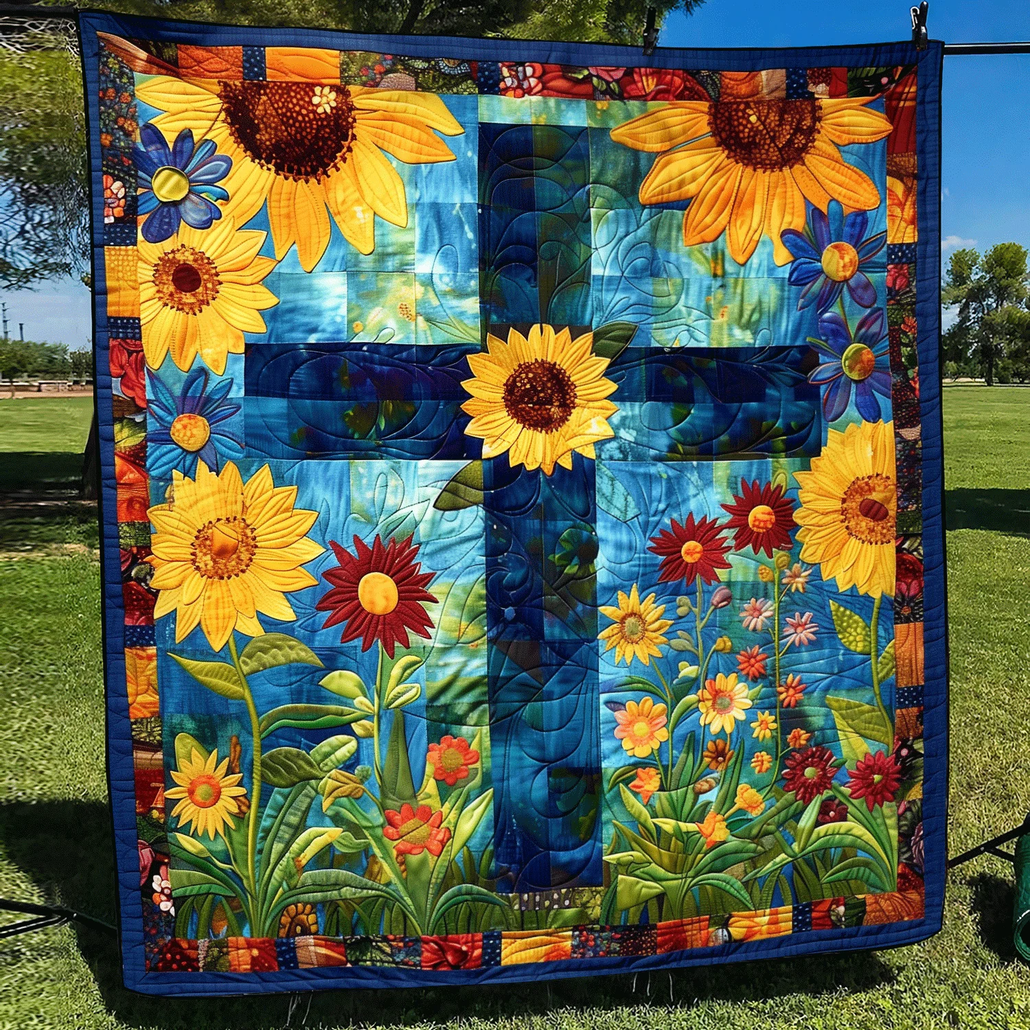 Christian Quilted Blanket