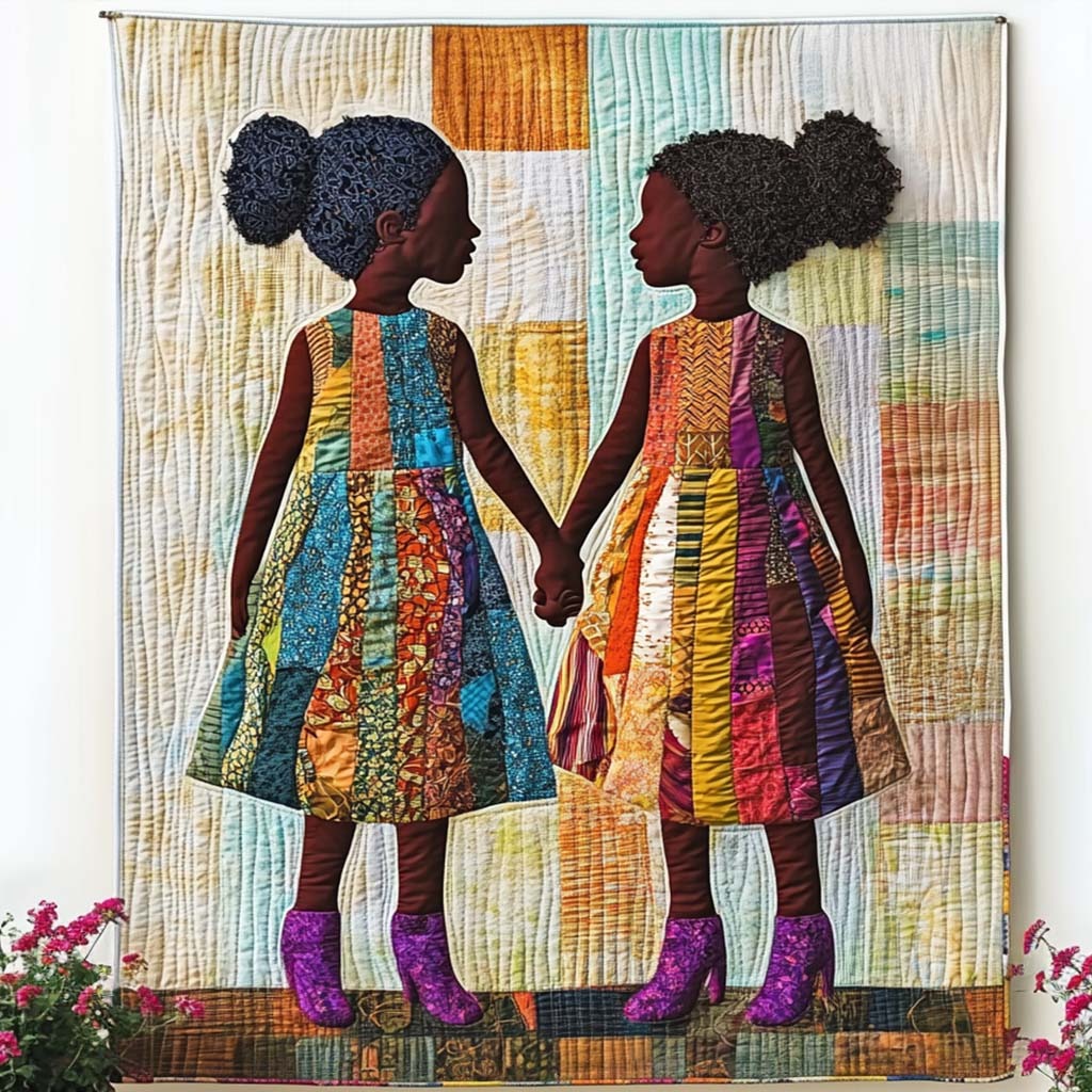 African Quilted Blanket