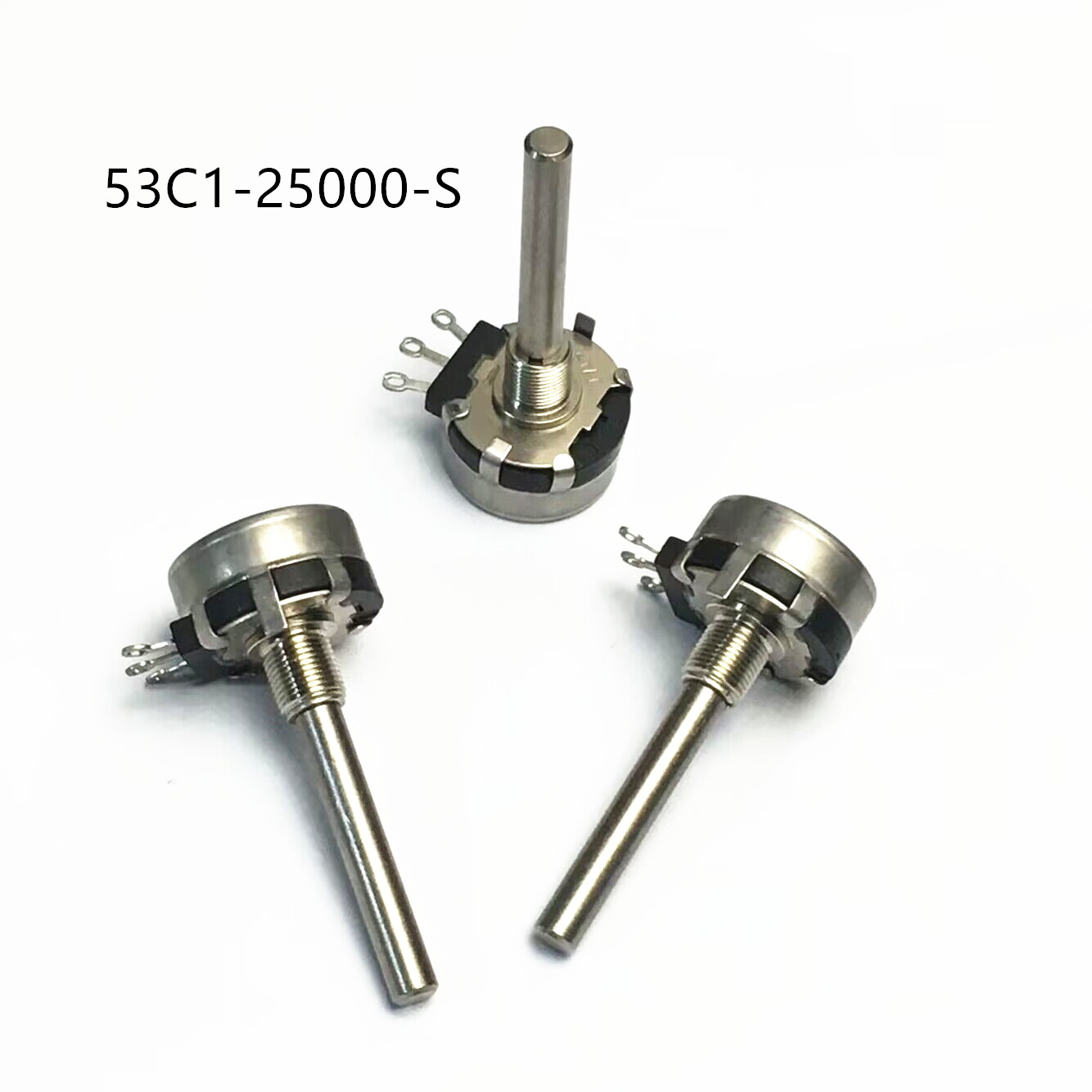 53C1-25000-S Potentiometer for Clarostat 53C1-25K 25,000 OHM 2