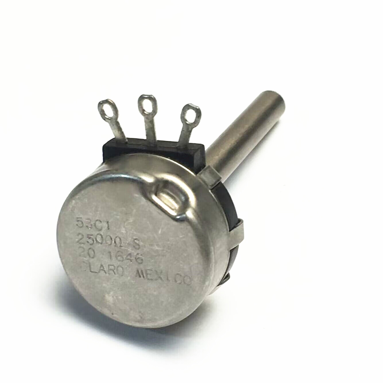 53C1-25000-S Potentiometer for Clarostat 53C1-25K 25,000 OHM 2