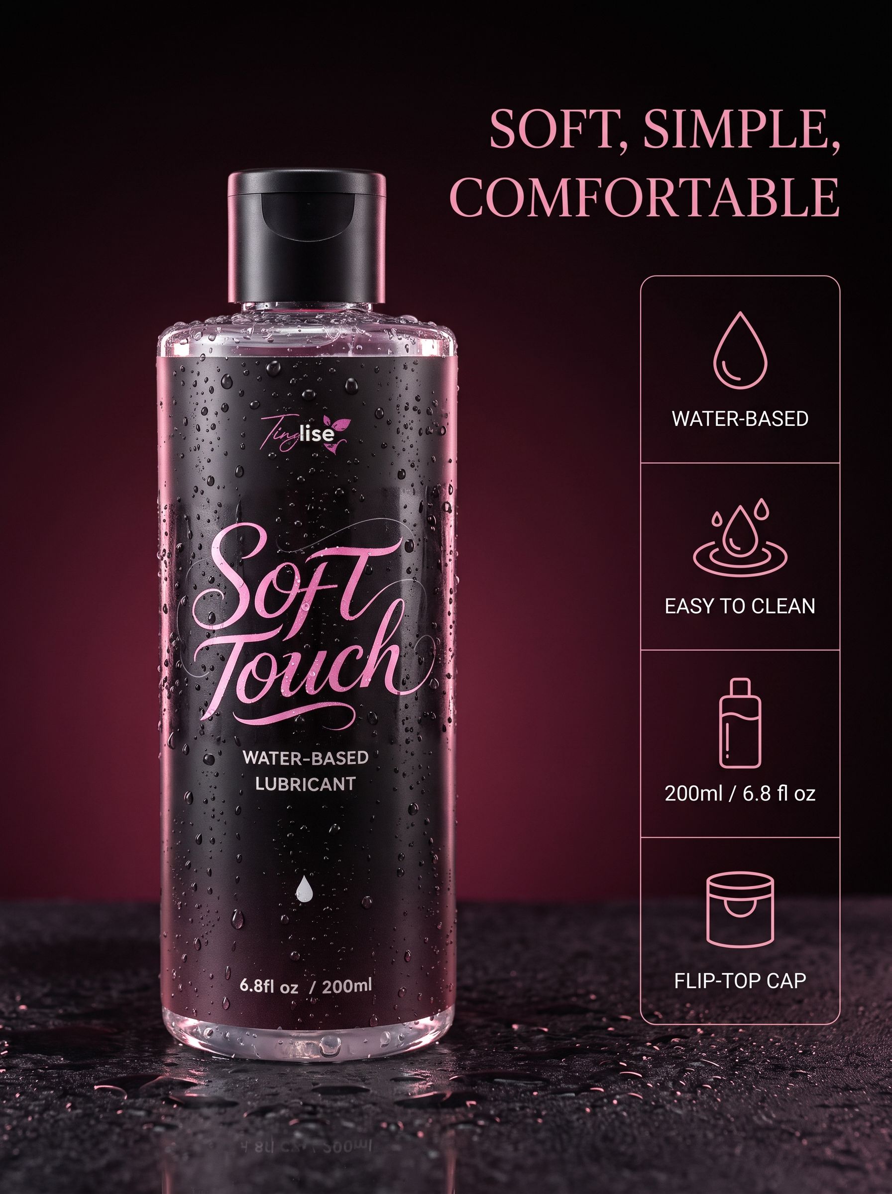 Tinglise Doll | Water-Based Lubricant For Sex Dolls (200ML) – Safe for TPE & Silicone