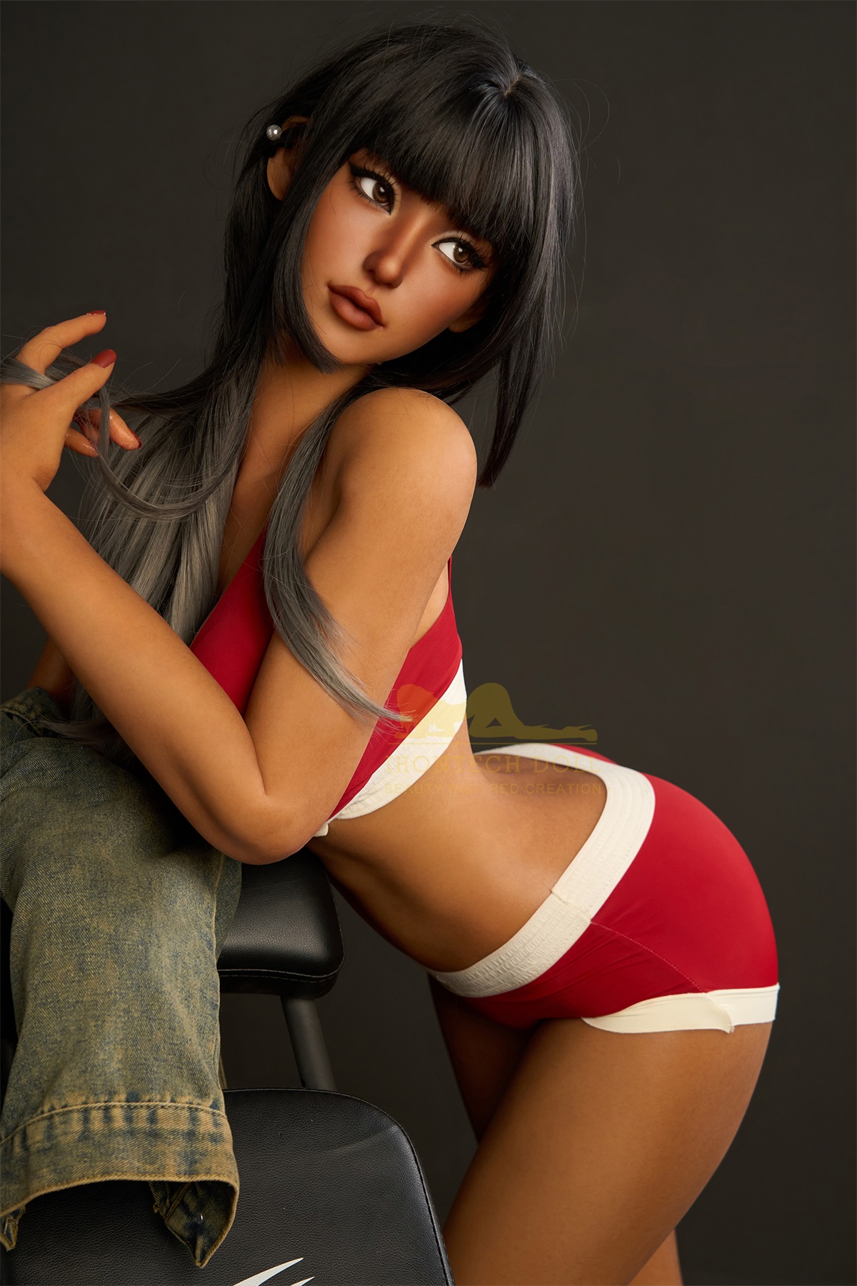 Irontech | Miku S14- 5.3ft (161cm) Dark Tanned Silicone Sex Doll