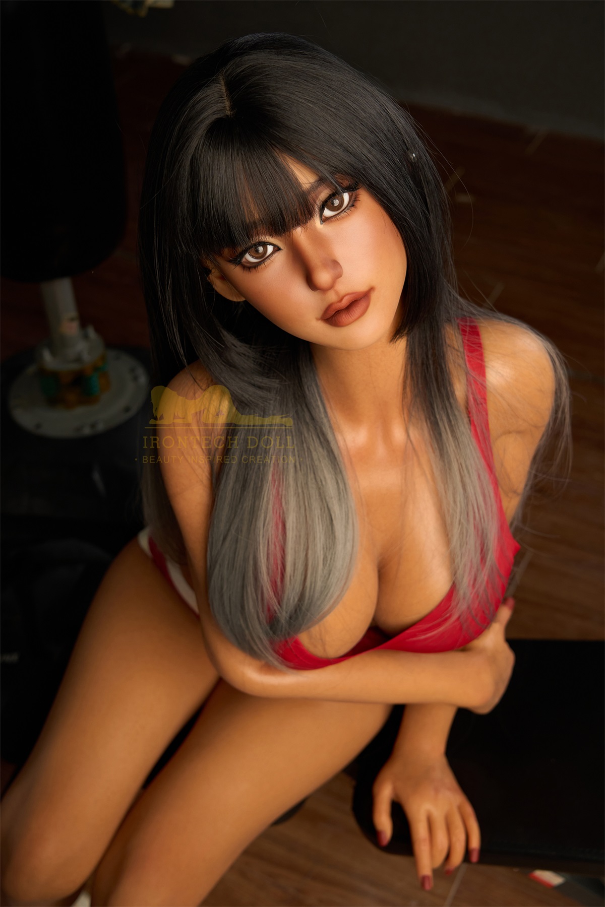 Irontech | Miku S14- 5.3ft (161cm) Dark Tanned Silicone Sex Doll
