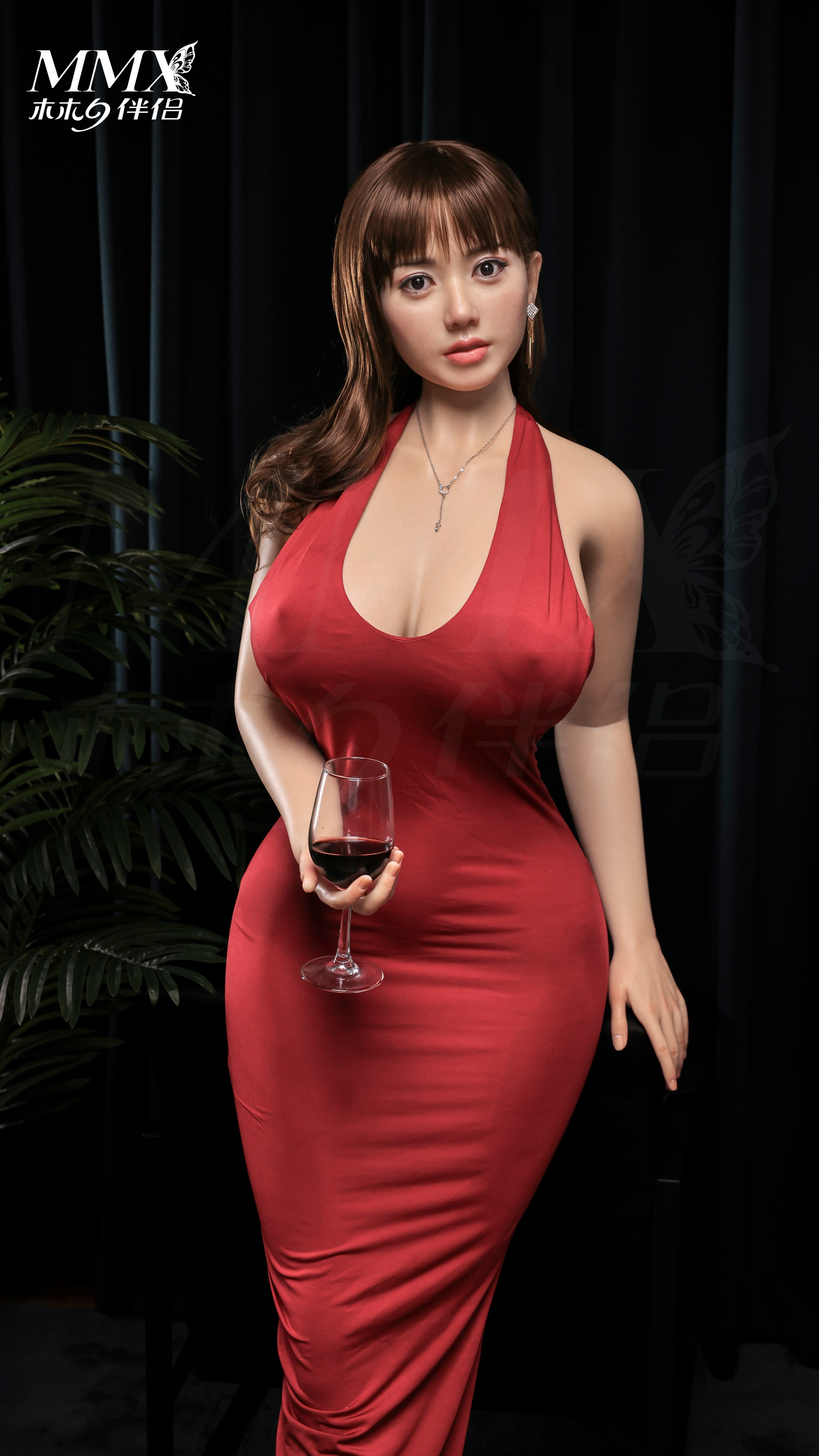 MMX Doll | Menghan- 5ft 7/170cm G-Cup Silicone Sex Doll (Realistic Makeup)