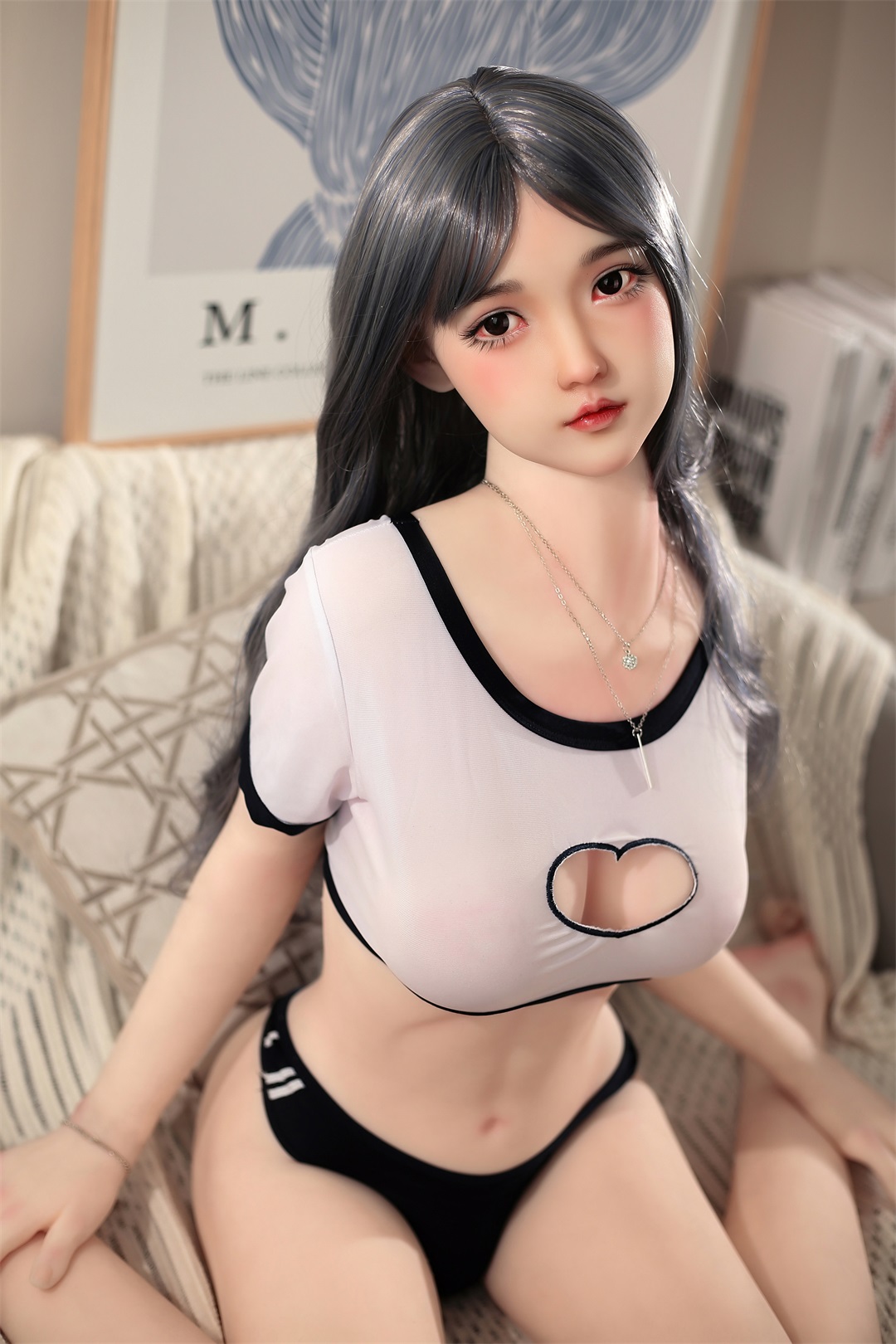 MESE Doll丨157cm(5ft 1) Small Breast Silicone Head Sex Doll - Fay