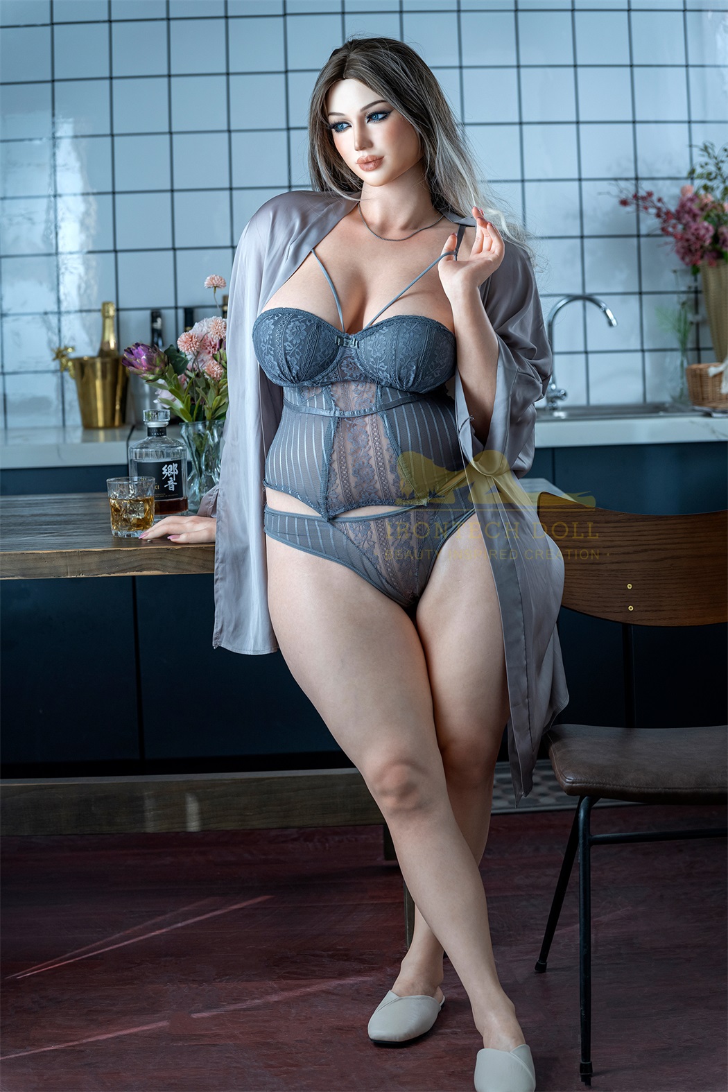 Irontech | sugar mommy 2 - 5.3ft (162cm) PLUS S13 Silicone Love Doll