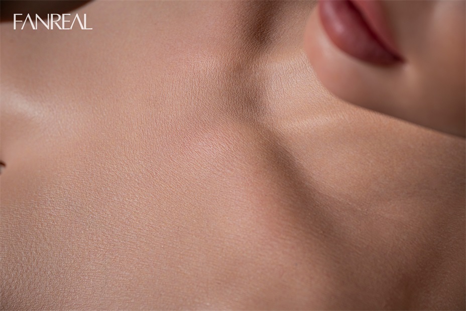 FanReal | Lila -5ft 9/175cm D-Cup Real Skin ROS Head Silicone Sex Doll
