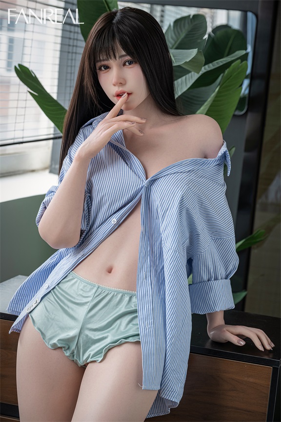 FanReal | Nora - 5ft 2/158cm B-Cup ROS Head Silicone Sex Doll
