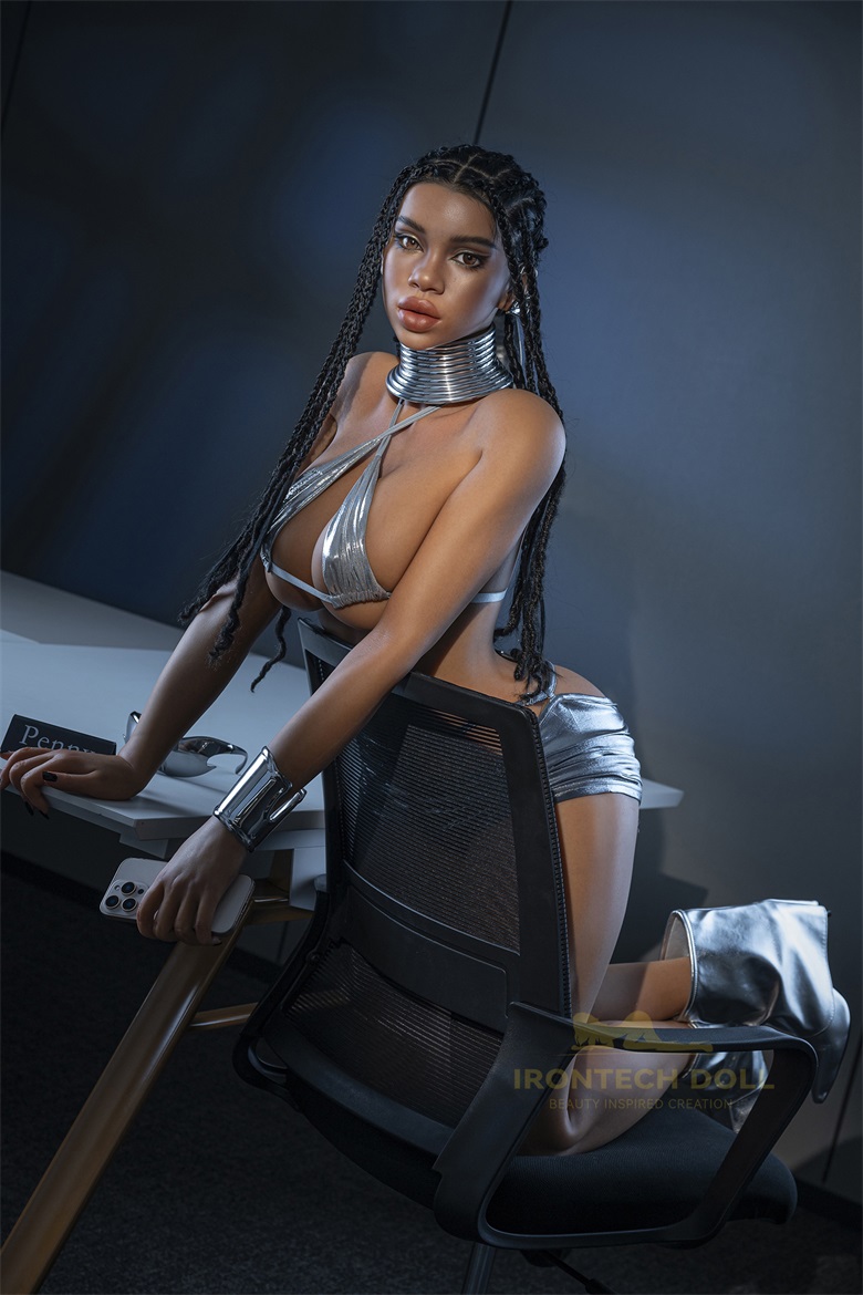 Irontech | Penny -5ft 3/161cm Kenya Boss Series Silicone Sex Doll, ROS MAX Head S33