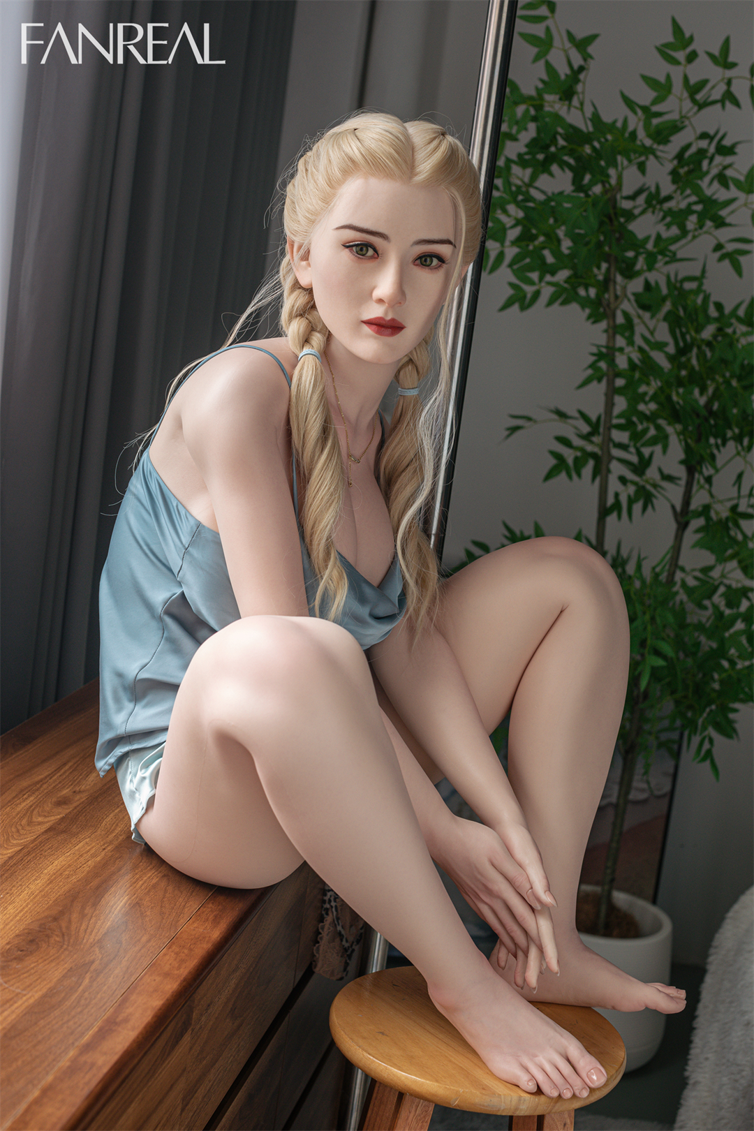 FanReal丨Ling – 159cm/5ft2 F-cup Real Life Silicone Asian Silicone Sex Doll