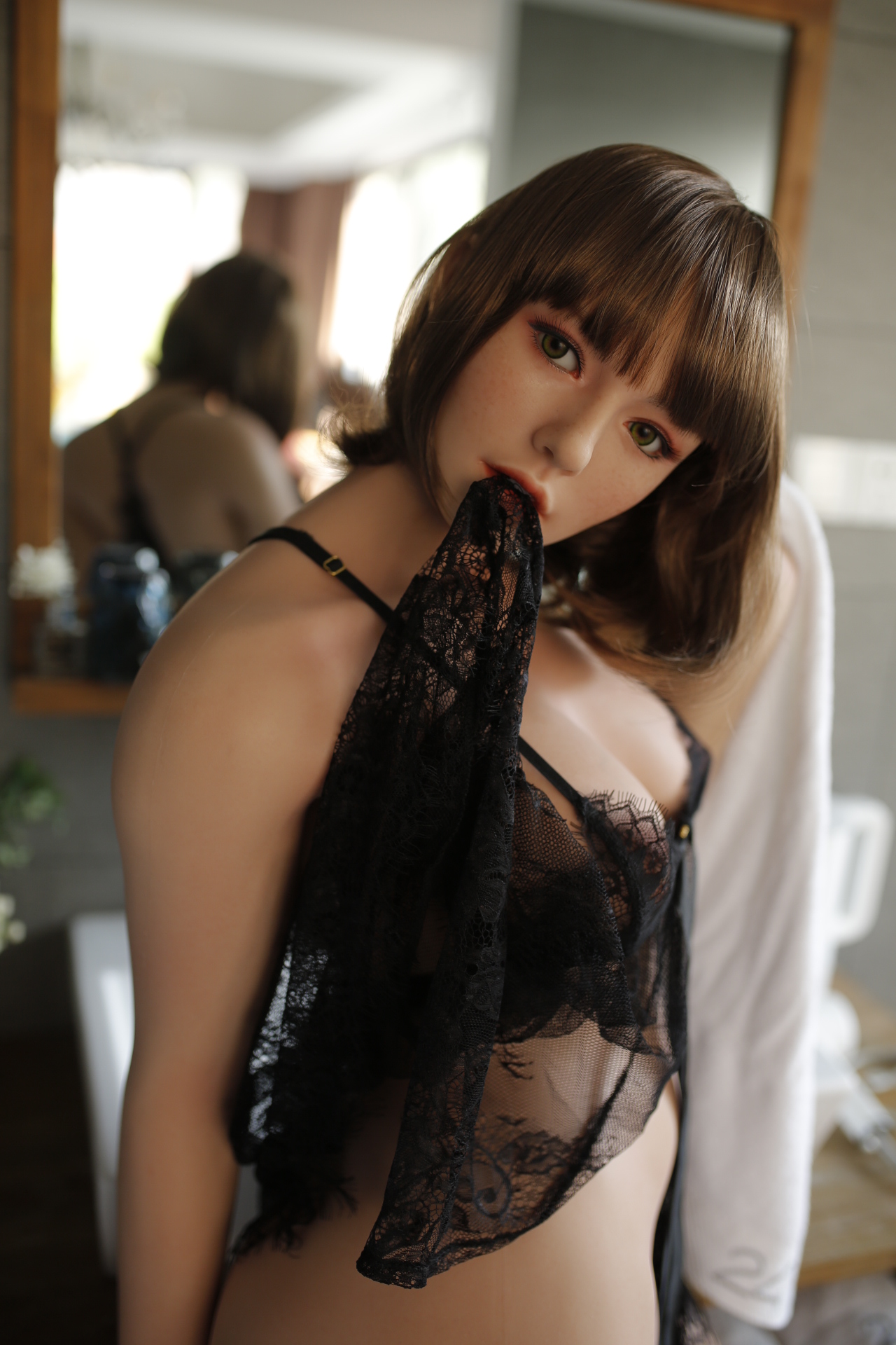 Starpery丨Natalia-165cm/5ft5 D Cup ROS Silicone Head Sex Doll (In Stock US)