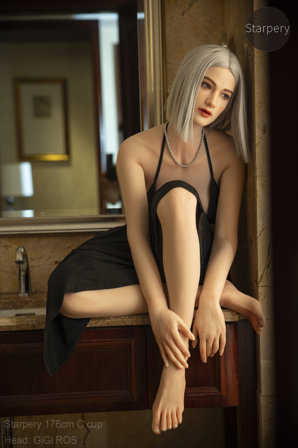 Starpery丨GiGi 176cm/5ft9 C cup New Silicone ROS Sex Doll