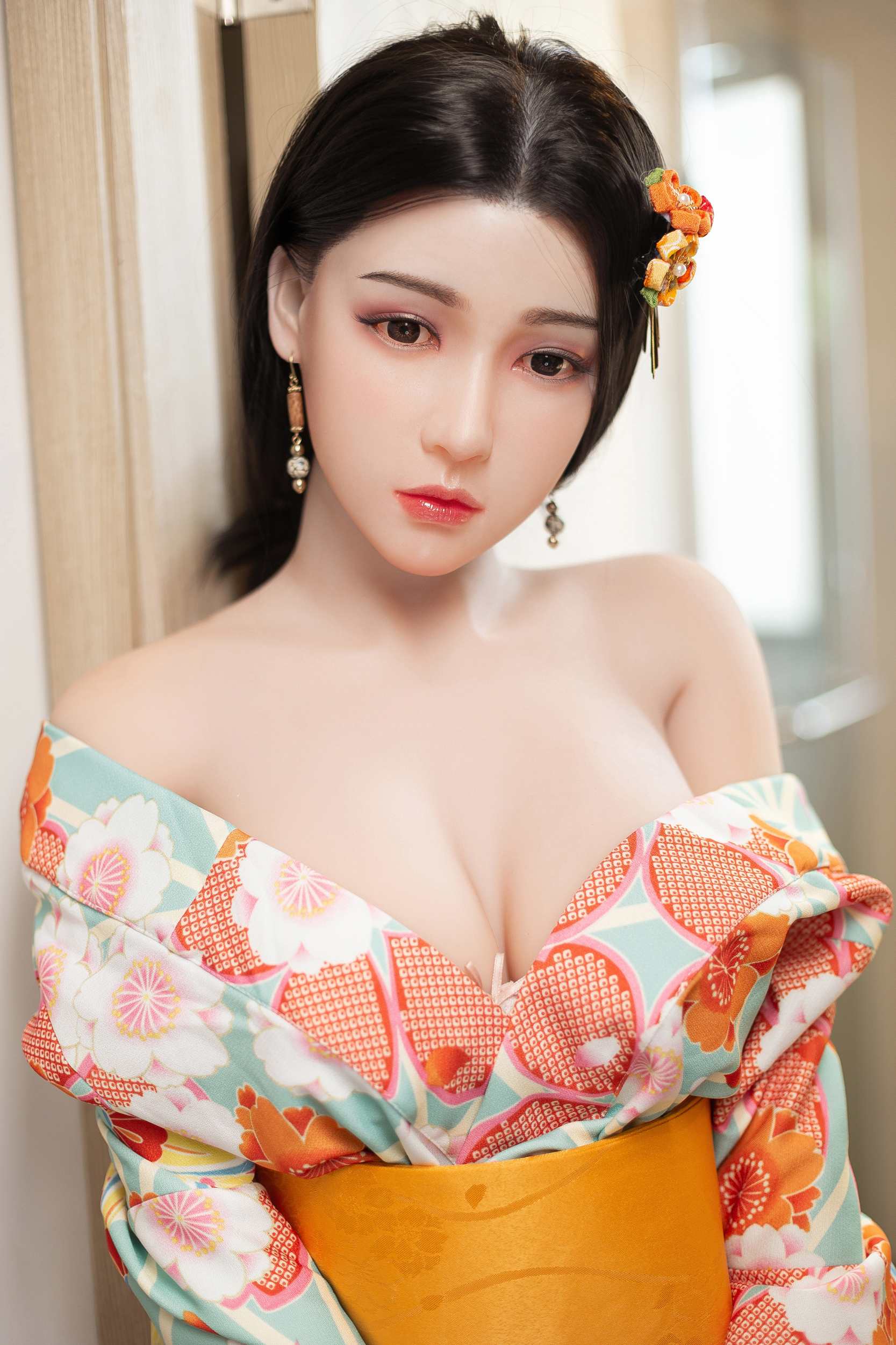 AIBEI | Jill- 5ft2/158cm Medium Breast Silicone Head+TPE Body Sex Doll