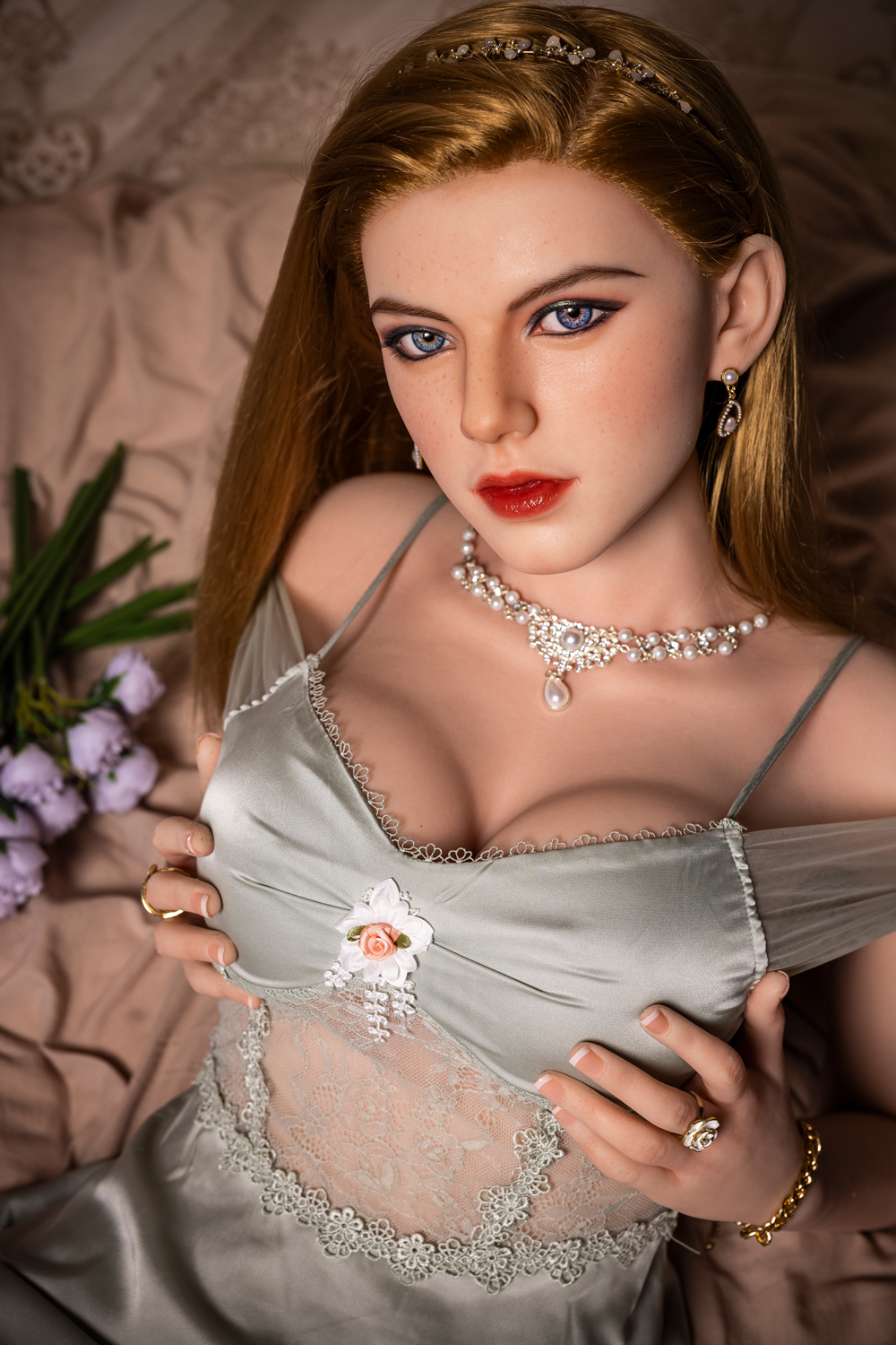 Starpery丨Mira -  5ft4/167cm E-cup Blonde Sex Doll 
