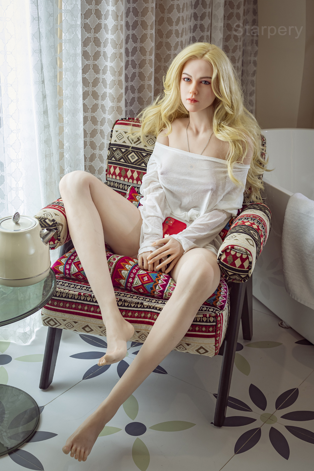 Starpery丨174cm/5ft8 C cup New Silicone Sex Doll -Lubby