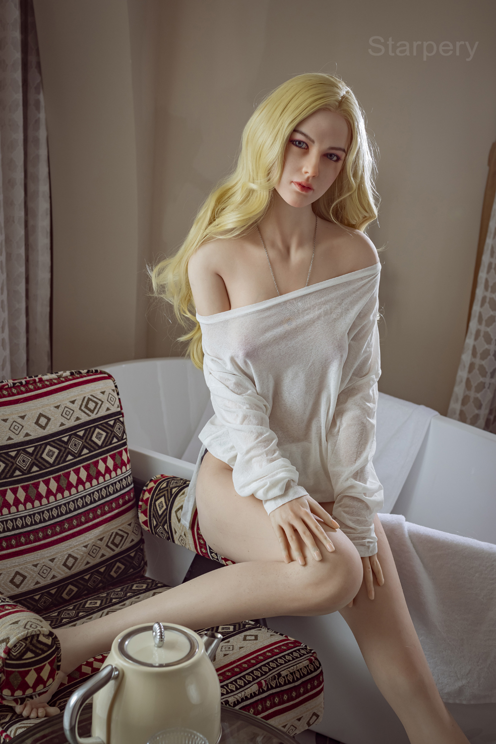 Starpery丨174cm/5ft8 C cup New Silicone Sex Doll -Lubby