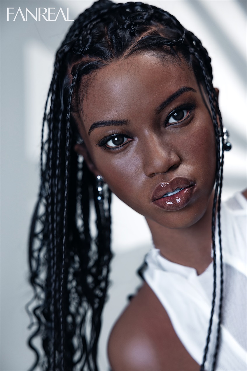 FanReal丨Ellie -5ft 8 /173cm D-Cup ROS Silicone Head Sex Doll