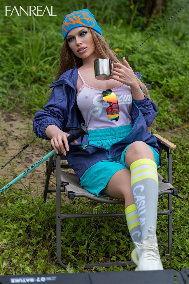 FanReal | Kelly - 5ft 1/155cm F-Cup Real Skin Silicone Sex Doll