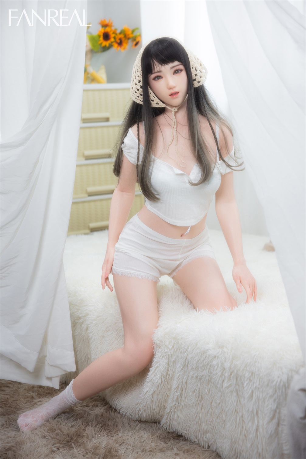 FanReal | Jia –158cm/5ft 2 B-Cup Silicone Sex Doll