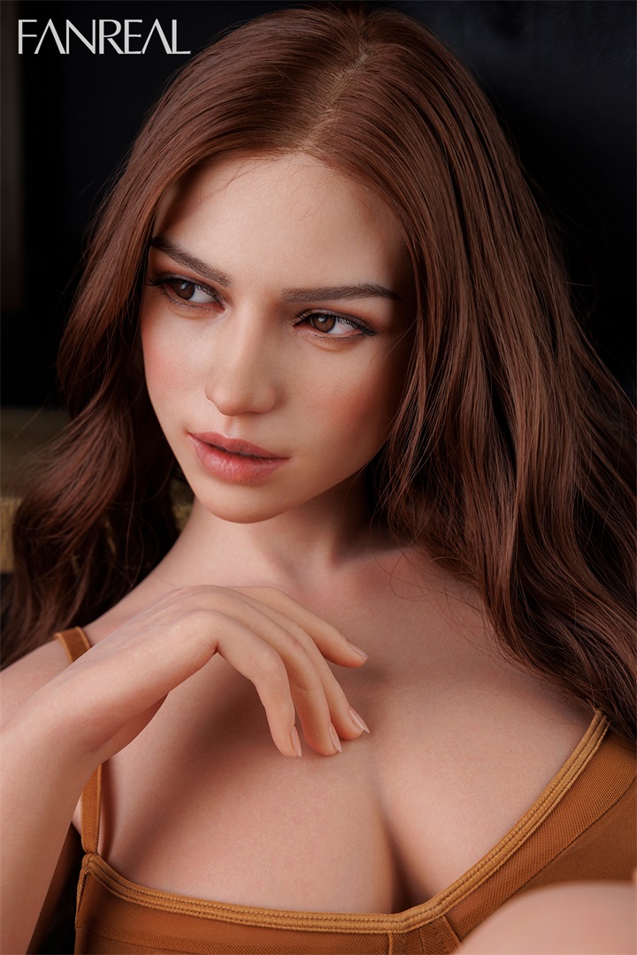 FanReal | Mirella -5ft 1/155cm F-Cup Real Skin ROS Head Silicone Sex Doll