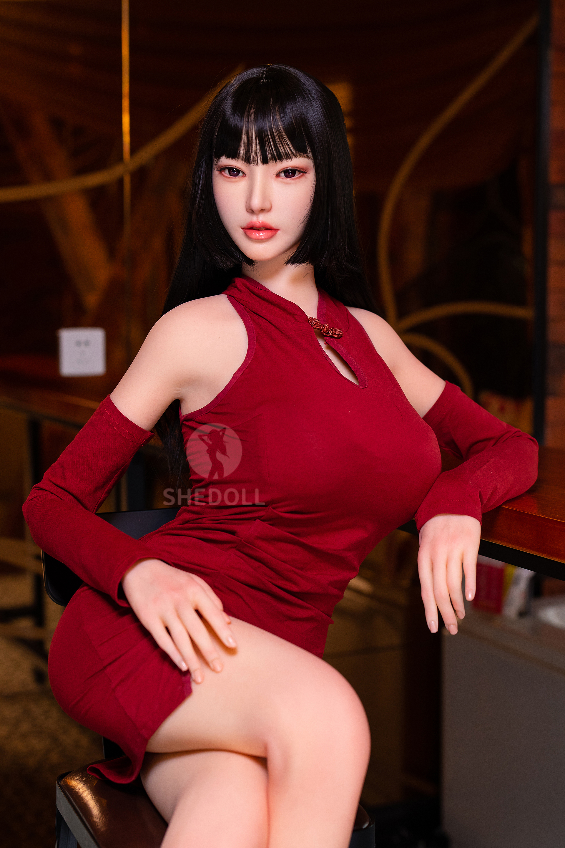 SHEDOLL | BaiLu-5ft5/165cm Optional ROS silicone head Sex Doll
