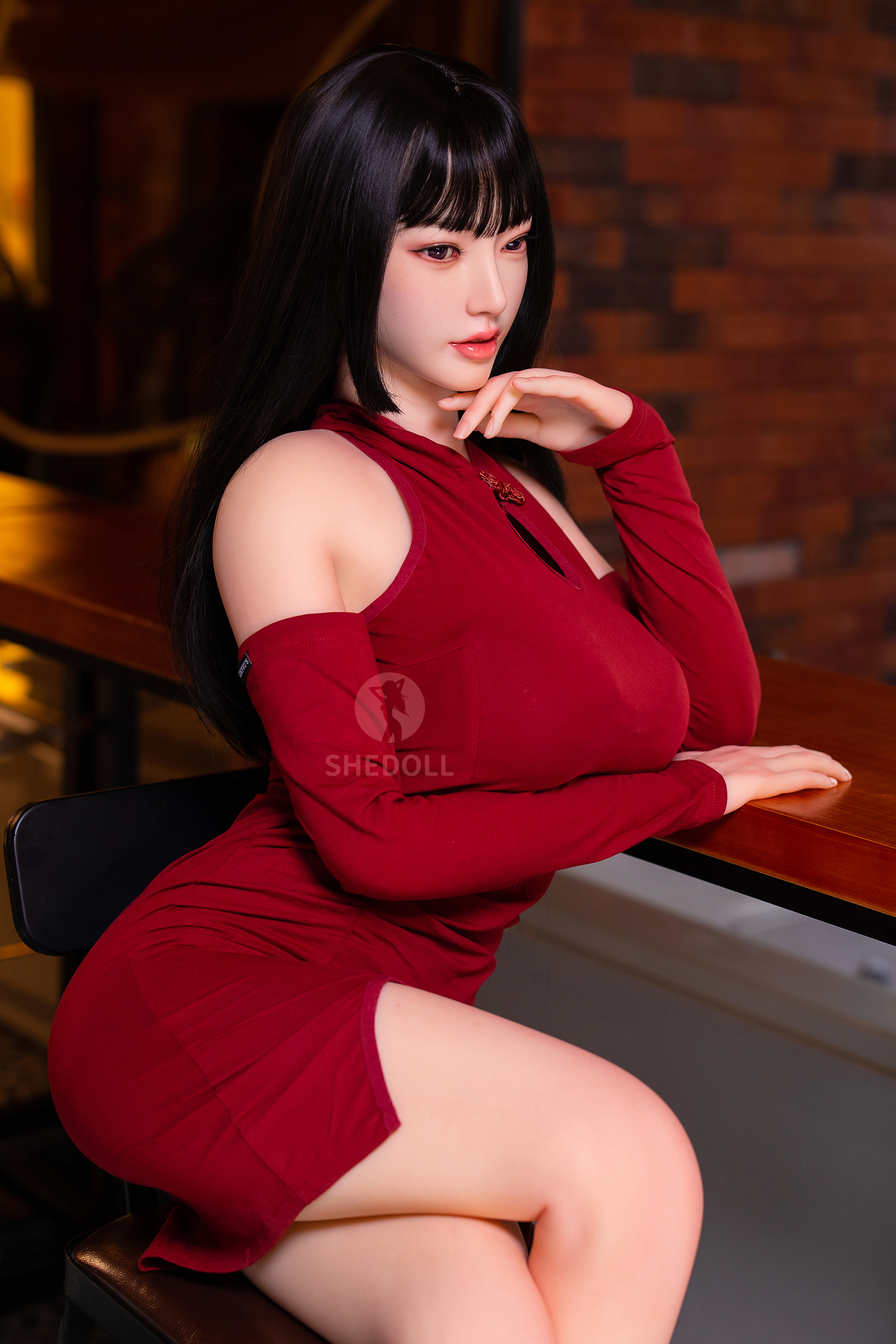 SHEDOLL | BaiLu-5ft5/165cm Optional ROS silicone head Sex Doll
