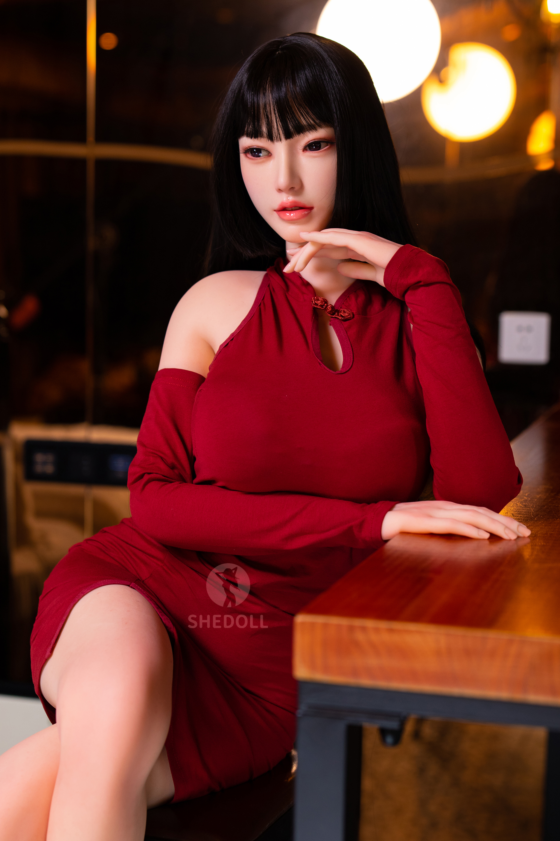 SHEDOLL | BaiLu-5ft5/165cm Optional ROS silicone head Sex Doll