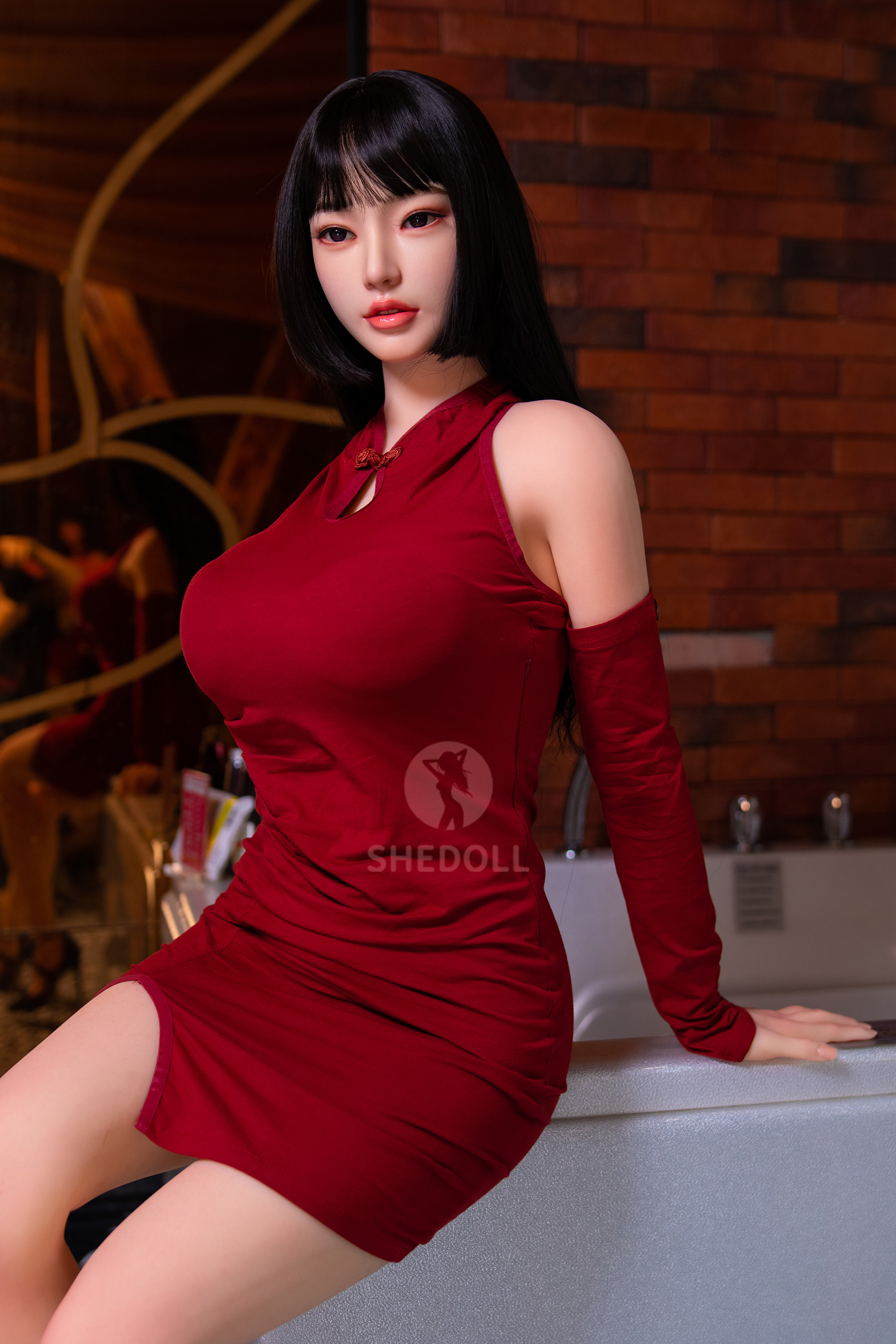 SHEDOLL | BaiLu-5ft5/165cm Optional ROS silicone head Sex Doll