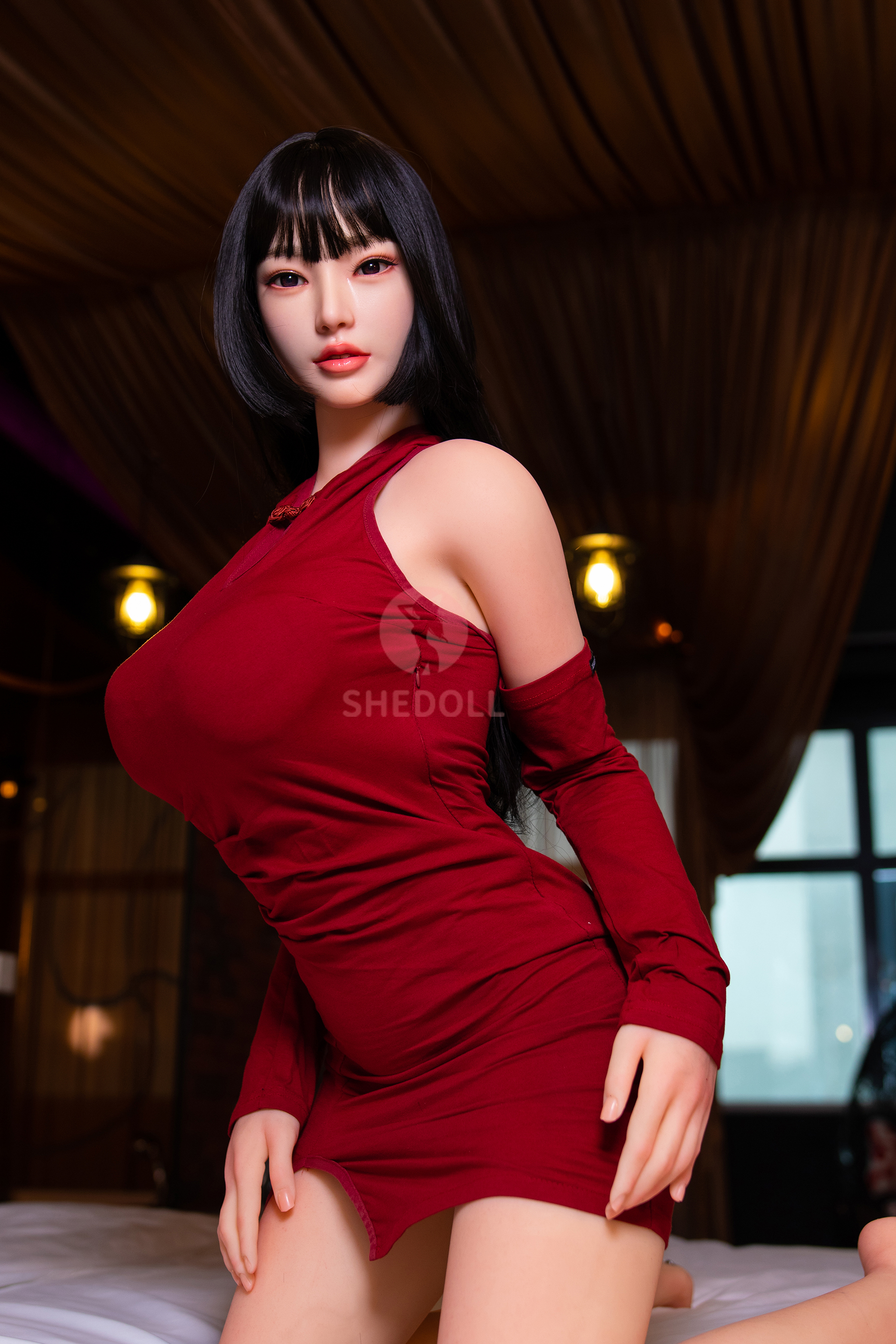 SHEDOLL | BaiLu-5ft5/165cm Optional ROS silicone head Sex Doll