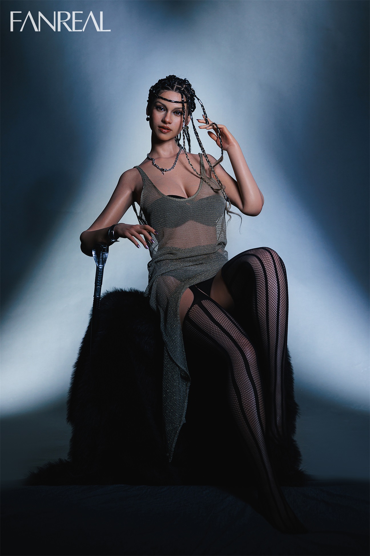 FanReal丨Vanessa – 168cm (5ft6) F-Cup Silicone Sex Doll